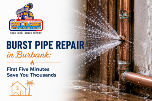 burst pipe repair Burbank