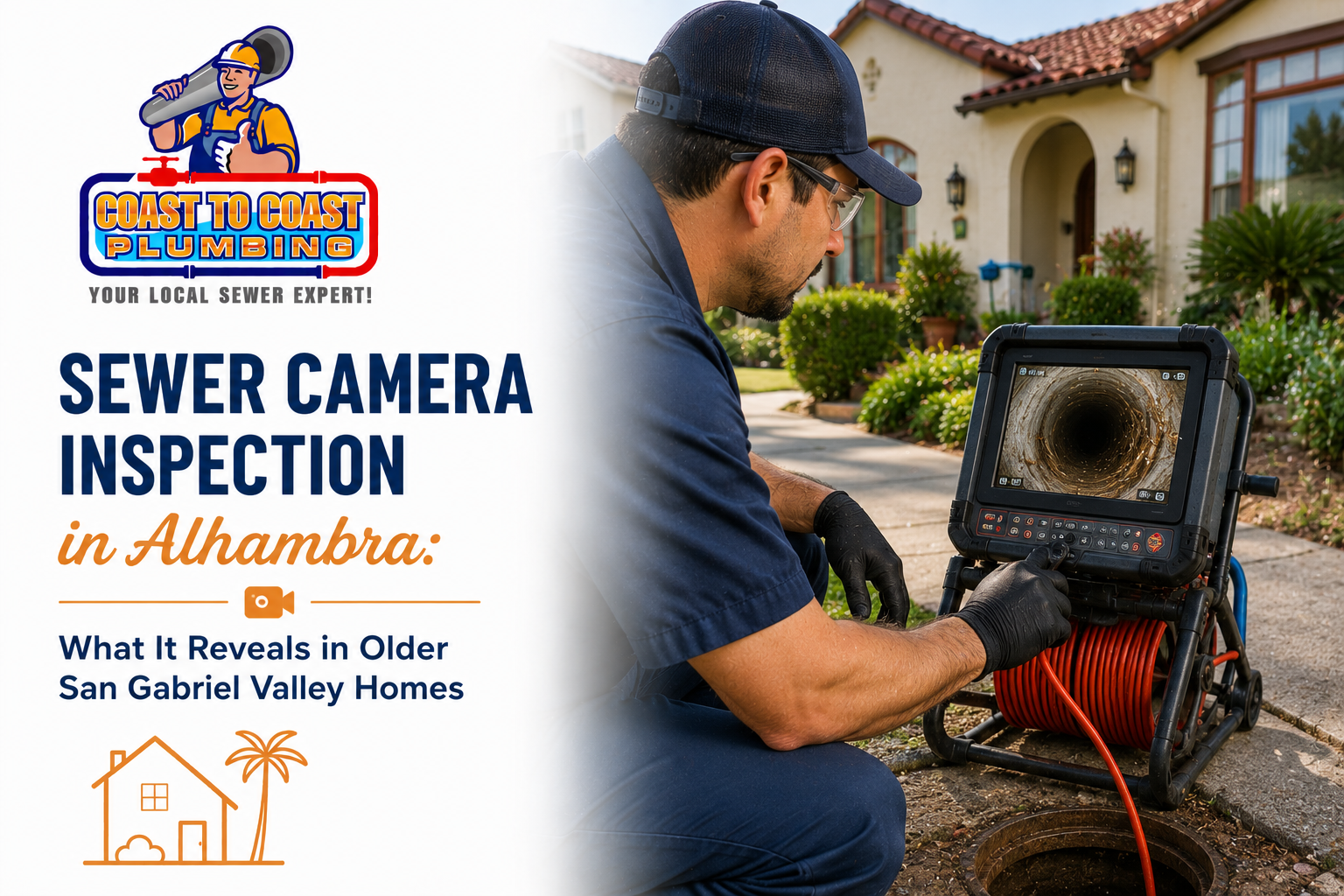 sewer camera inspection Alhambra